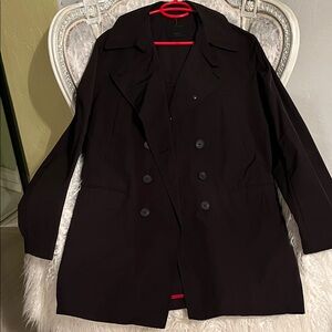 TUMI Men Black luxury Coat for any occasion comfortable and elegant look.